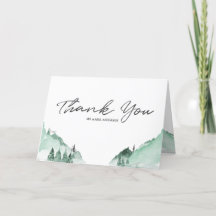 Elegant groen bos bergen eenvoudig