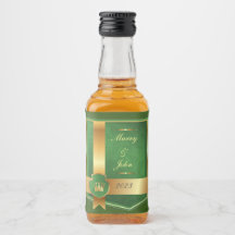 Elegant groen en goud