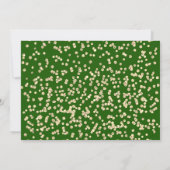 Elegant Groen Goud Script 4 Foto Afstuderen Kaart (Achterkant)