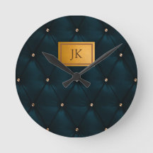 Elegant groen leer,diamanten,monogram