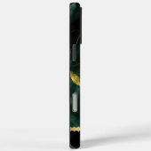 Elegant groen marmer met gouden aderontwerp Case-Mate iPhone case (Achterkant / Rechts)