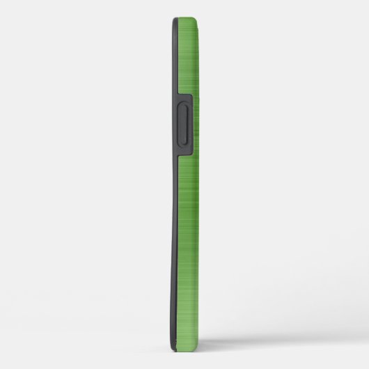 Elegant groen monogram Case-Mate iPhone case (Achterkant / Rechts)