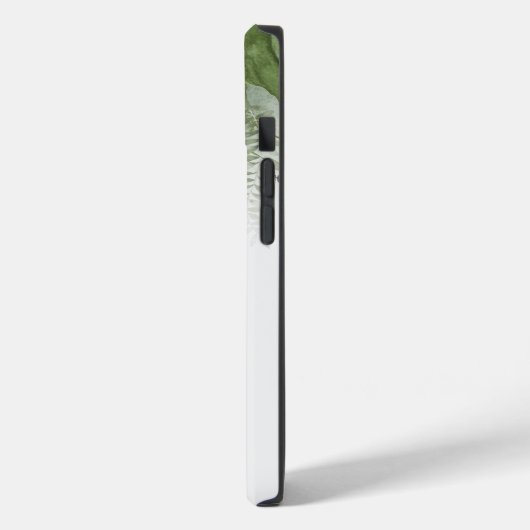 Elegant groen monogram N Case-Mate iPhone Case (Achterkant / Links)