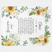 Elegant groen oma nana kleinkinderen citaat fleece deken (Voorkant (Horizontaal))