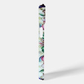 ELEGANT GROEN PINK FLORAL FANTASY Case-Mate iPhone CASE (Achterkant / Rechts)