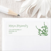 Elegant groen Quinceañera Etiket (Insitu)