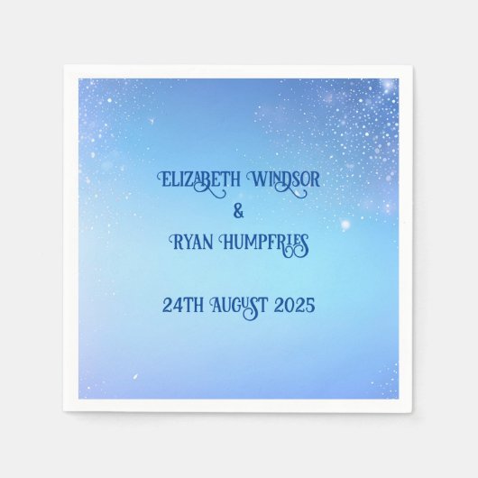 Elegant Groen Roze & Blues Sparkle Design Servet (Voorkant)