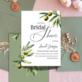 Elegant groen Sage Green Olive Vrijgezellenfeest Kaart