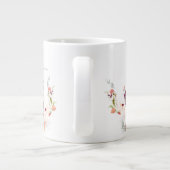 ELEGANT GROEN, SINAASAPPEL, ROOD & WIJN BABY SHOWE GROTE KOFFIEKOP (Achterkant)