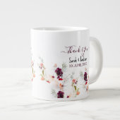 ELEGANT GROEN, SINAASAPPEL, ROOD & WIJN BABY SHOWE GROTE KOFFIEKOP (Voorkant rechts)