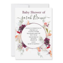 ELEGANT GROEN, SINAASAPPEL, ROOD & WIJN BABY SHOWE