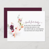 ELEGANT GROEN, SINAASAPPEL & WIJNBLOEMIG BABY SHOW (Voorkant / Achterkant)