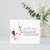 ELEGANT GROEN, SINAASAPPEL & WIJNBLOEMIG BABY SHOW (Staand voorkant)