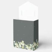 Elegant Groen Snowberry+Eucalyptus Vrijgezellenfee Bedankdoosjes (Geopend)