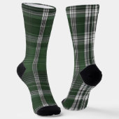 Elegant groen tartan sokken (Gebogen)