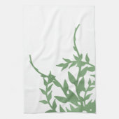 Elegant Groen Theedoek (Verticaal)