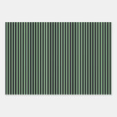 Elegant groene damast inpakpapier vel (Voorkant 2)