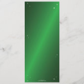 Elegant Groene Diamant Spinnenweb Plat 4 Gaangs Menu (Achterkant)