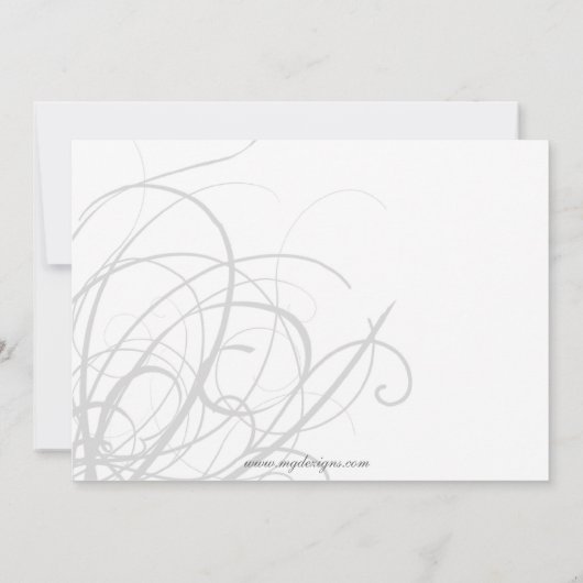 elegant groene Enterprise Party Invitation Kaart (Achterkant)