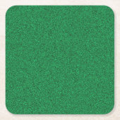 Elegant groene kleur Blank Sjabloon Aangepast Kartonnen Onderzetters (Voorkant)