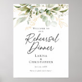 Elegant groene welkomst decoratie voor het oefendi (Voorkant)