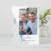 Elegant Groomsman Abstract Foto gesofisticeerd (Staand voorkant)