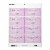 Elegant Grunge Floret Label (Full Sheet)