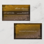 Elegant Grunge Visitekaartje 3 (Voorkant / Achterkant)