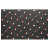 Elegant Guitar Print Fabric Stof (Fat Quarter)