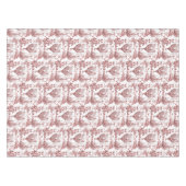 Elegant  haan rode bloemenkap tafelkleed (Voorkant (Horizontaal))