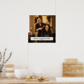  Elegant Hair Salon Custom Name Poster (Keuken)