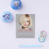 Elegant Hair Salon Flyer –  diensten (Enkel)