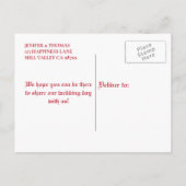 Elegant halloween bruiloft, behalve het date brief aankondigingskaart (Achterkant)