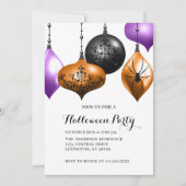 Elegant Halloween-feest  Kaart (Voorkant)