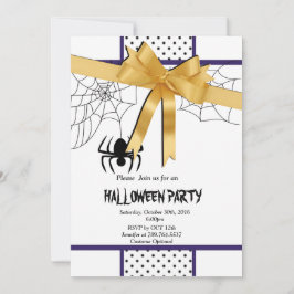 elegant Halloween feest Kaart