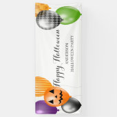 Elegant Halloween-feest Spandoek (Verticaal)