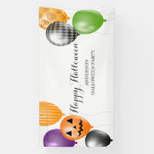 Elegant Halloween-feest Spandoek (Verticaal)