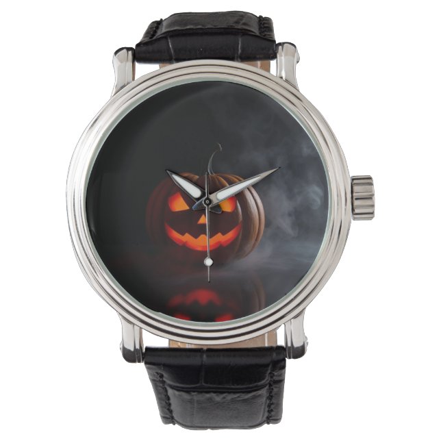 Elegant Halloween Glow eWatch 🎃 – Limited Edition Horloge (Voorkant)