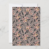 Elegant Halloween Party Dress Kaart (Achterkant)