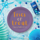 Elegant Halloween Trick or treat Papier Bord (Feest)
