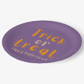 Elegant Halloween Trick or treat Papier Bord (Gekanteld)