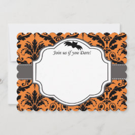 Elegant Halloween Wedding Uitnodiging