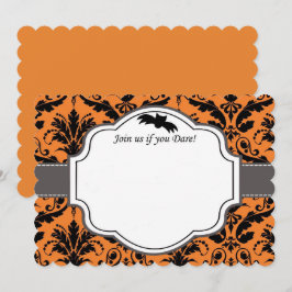 Elegant Halloween Wedding Uitnodiging
