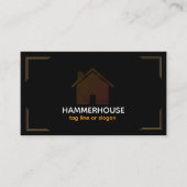 Elegant HammerHouse Visitekaartje canstruction (Voorkant)