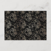 Elegant Hand Drawn Botanical Wedding Reception Informatiekaartje (Achterkant)