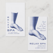 Elegant Hand & Foot SPA, Mest, Pedicure Afsprakenkaartje (Voorkant / Achterkant)