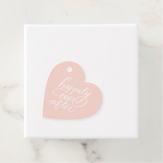 Elegant hand-hand-briefing gelukkig altijd na brui bedankjes labels (In situ)