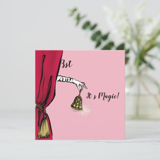 Elegant Hand met kerstbal Feestdagenkaart (Staand voorkant)