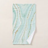 elegant handbeschilderd vloeibare marmer met gli bad handdoek (Handdoek)