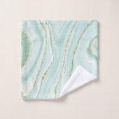 elegant handbeschilderd vloeibare marmer met gli bad handdoek (Wasdoekje)